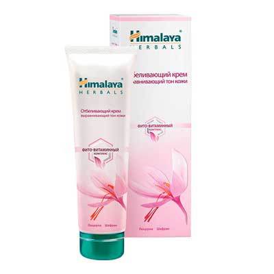 Крем для выравнивания тона кожи с люцерной и шафраном 50 г, Himalaya Herbals Крем для выравнивания тона кожи с люцерной и шафраном 50 г, Himalaya Herbals